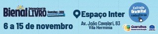 Prefeitura de Guarulhos — Bienal Internacional do Livro 2026 (topo)