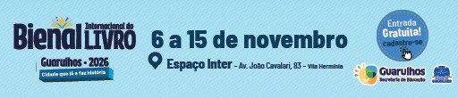 Prefeitura de Guarulhos — Bienal Internacional do Livro 2026 (meio)